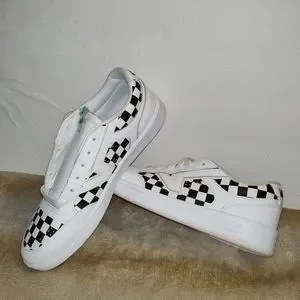 Vans | Shoes | Vans Lowland Cc True White Black Checkerboard  display picture 1